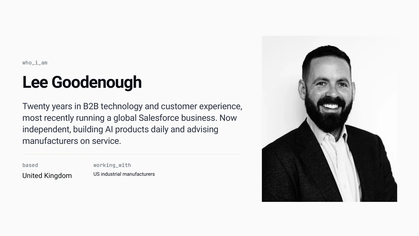 Slide 02 of Customer First, Every Day